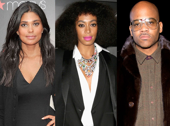Damon Dash, Rachel Roy, Solange Knowles Damon Dash, Rachel Roy, Solange Knowles